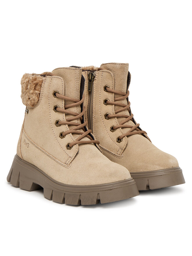 Ботильоны на шнуровке Primigi GORE-TEX 8870511 S, бежевый — фото 2