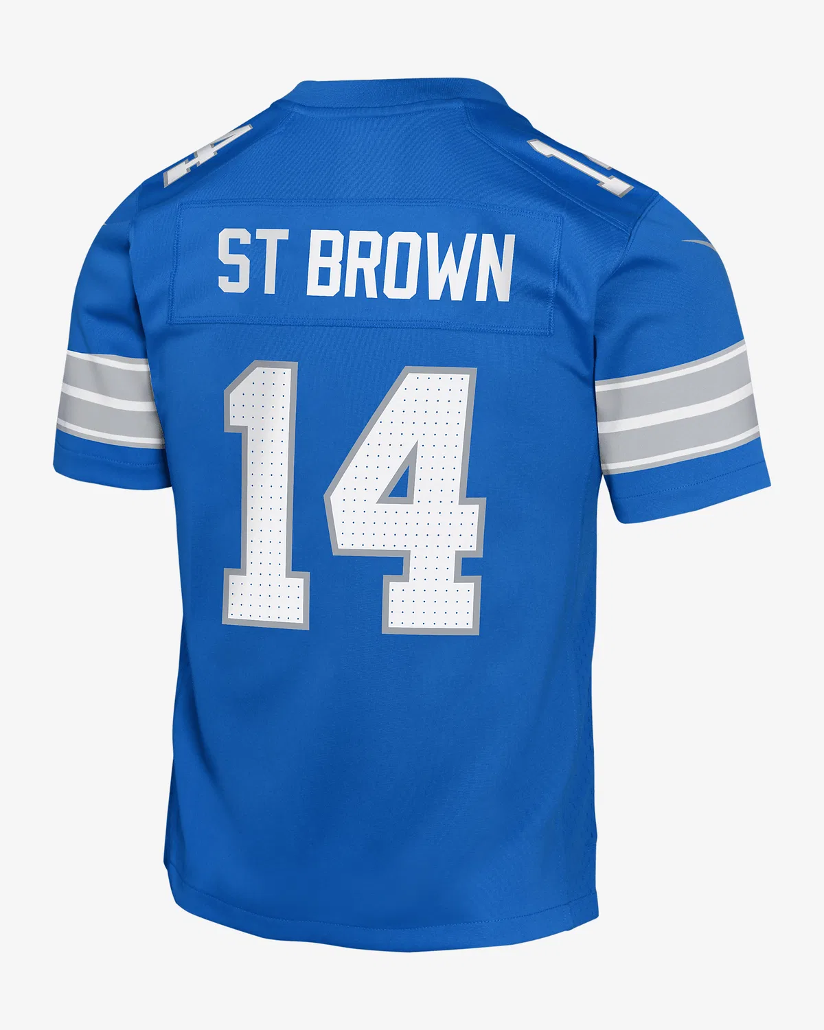 Детская Nike NFL Game Jersey Амон-Ра Сент-Браун Детройт Лайонс, Blue — фото 2