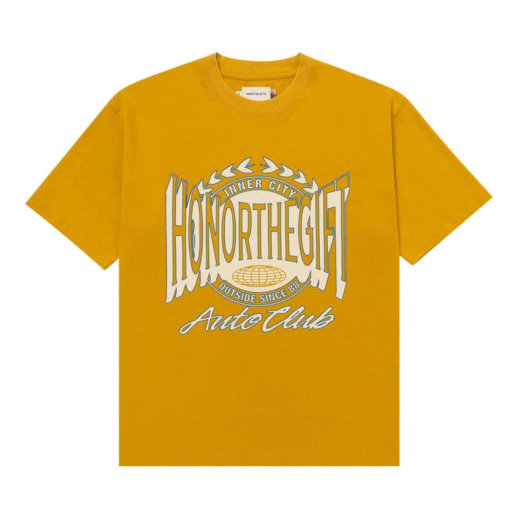 

Футболка Honor The Gift Honor Club Tee 'Yellow', желтый