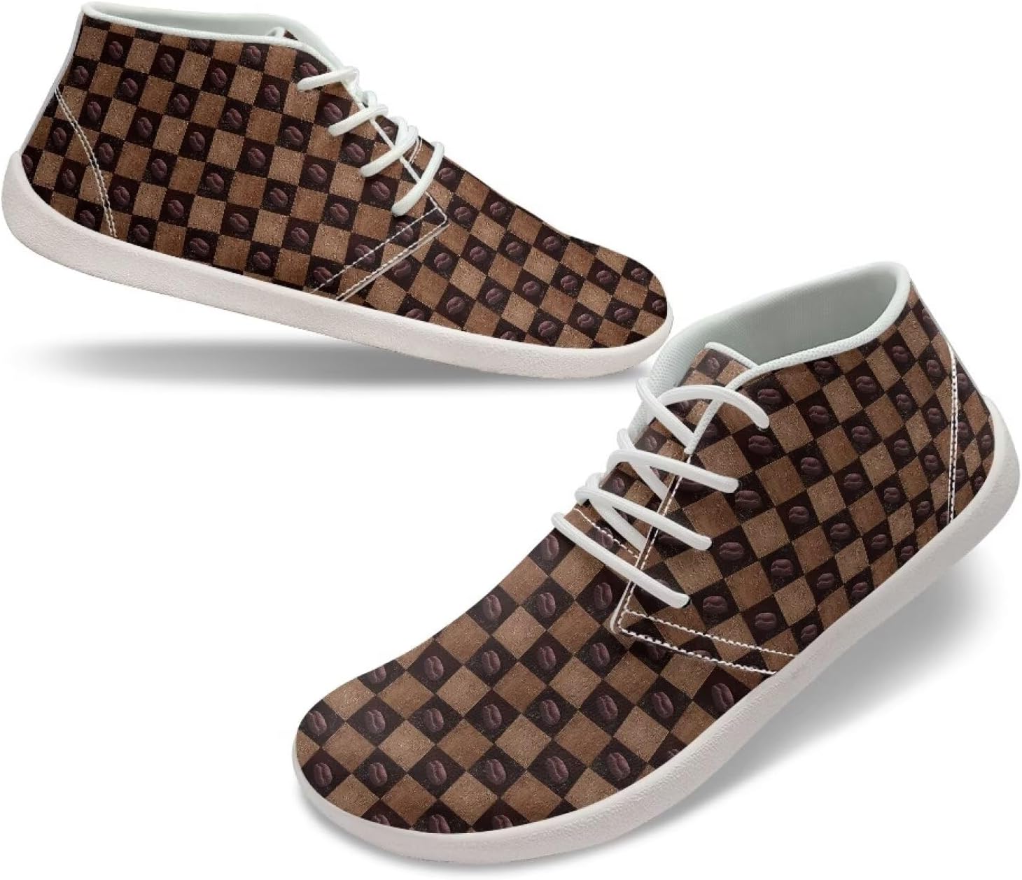 

Мужские модные низкие кроссовки для ходьбы босиком, легкие водонепроницаемые кроссовки для бега, повседневная обувь на шнуровке, минималистичный дизайн, размеры US 5-14, белая подошва Vuriqeby