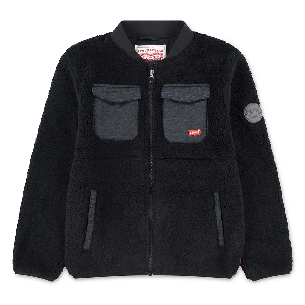 

Куртка Levi's Utility Sherpa, черный
