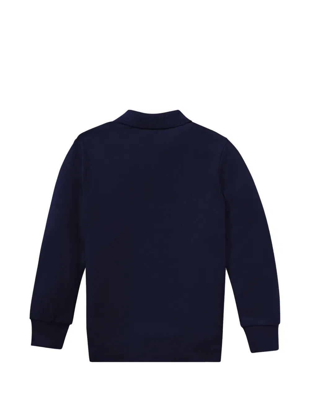 Рубашка-поло с длинными рукавами и пуговицами Polo Ralph Lauren Kids, синий — фото 2