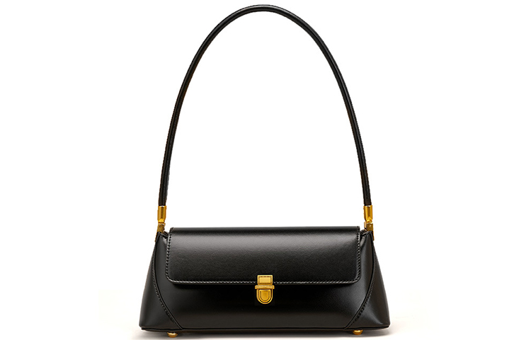 

Сумка через плечо Baguette среднего размера для женщин черный/экрю/коричневый HAWA