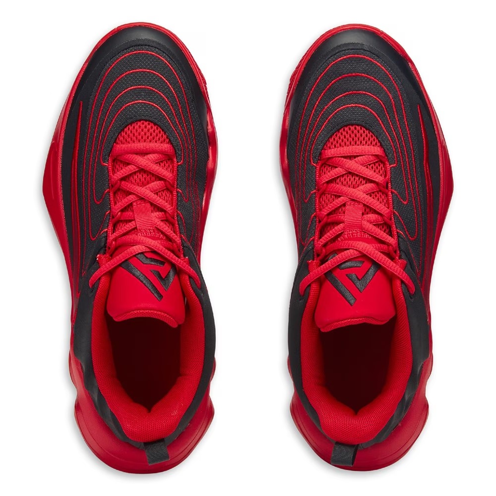 Детская баскетбольная обувь Giannis Immortality 4 от Nike, little/big kid, black/red — фото 4