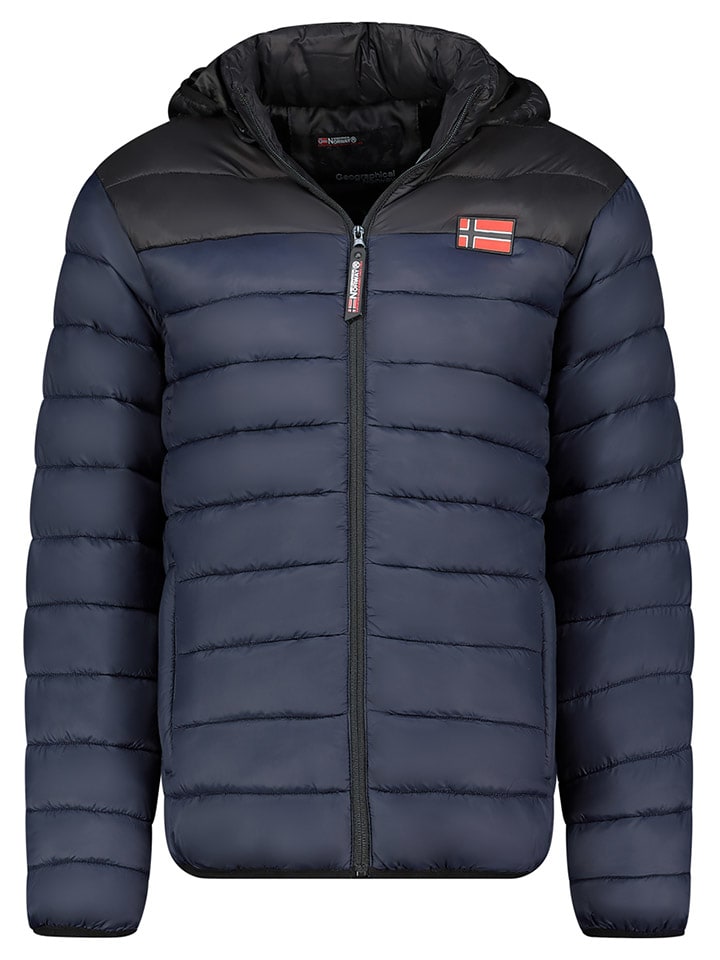 

Стеганая куртка Geographical Norway, цвет dunkelblau/schwarz