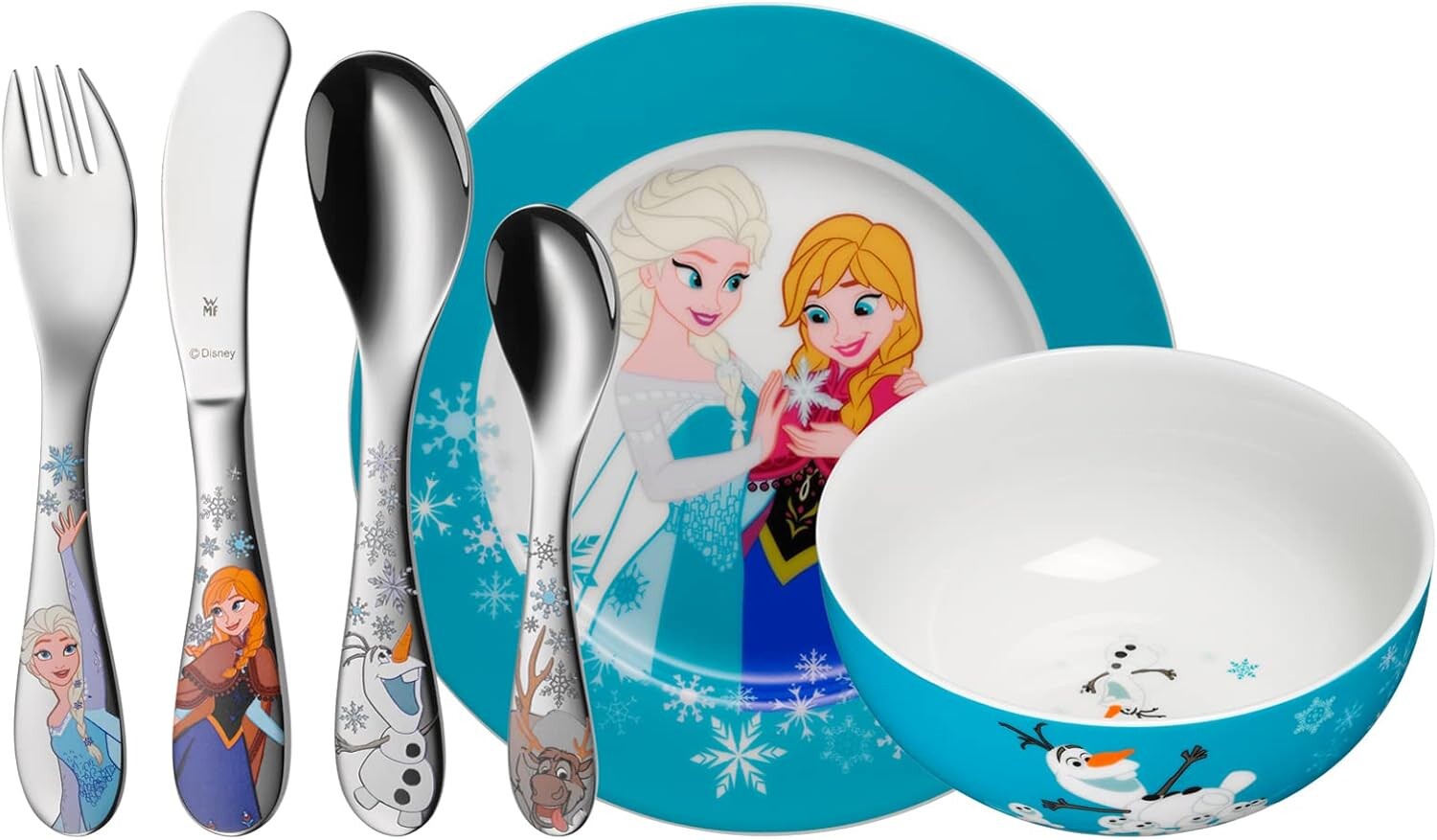 

Набор детских столовых приборов WMF Disney Frozen, прозрачный, 6 предметов