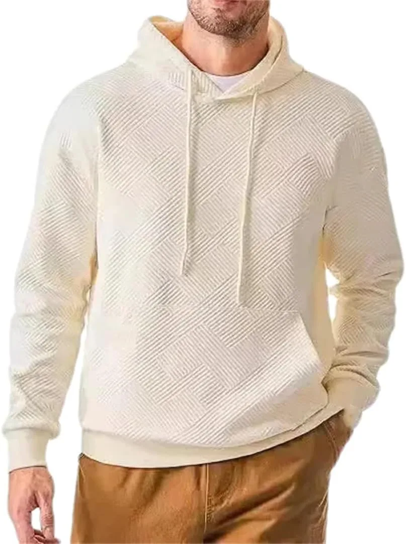 

Мужской худи с длинным рукавом свободного кроя