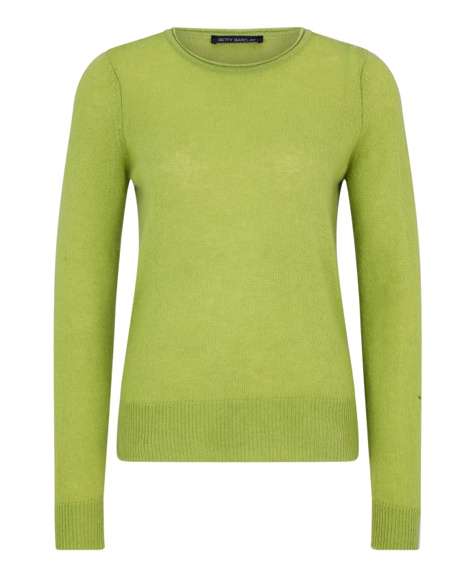 

Кашемировый пуловер с круглым вырезом Betty Barclay, зеленый