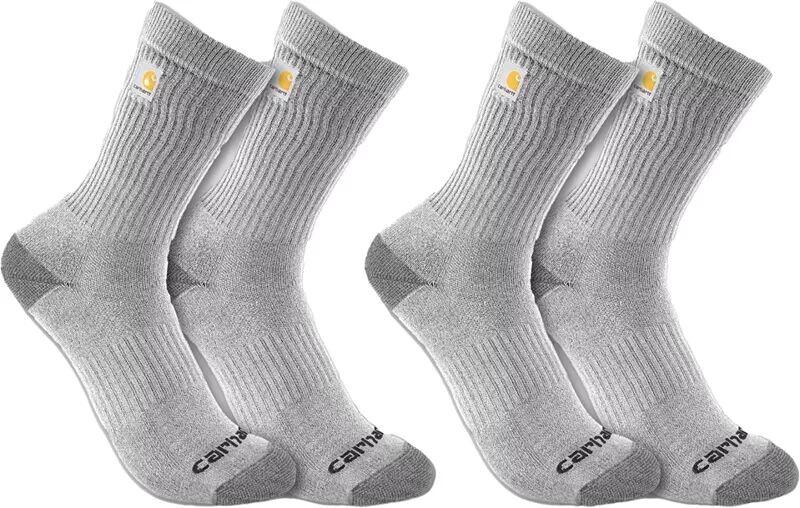 

Мужские носки с логотипом Carhartt средней плотности — 2 шт., серый