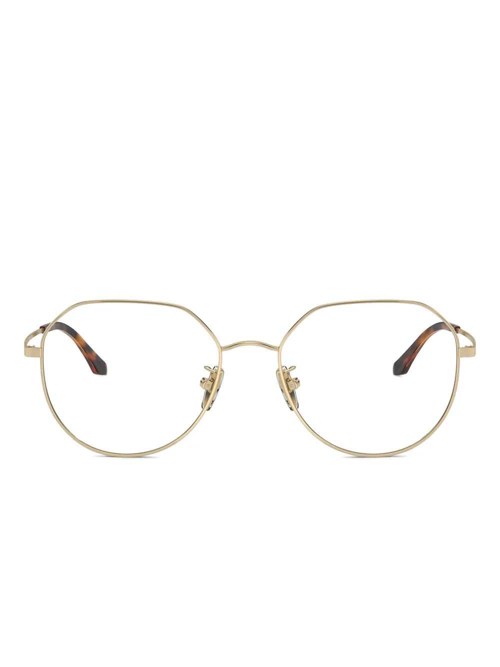 

Очки в геометричной оправе Vogue, золотистый