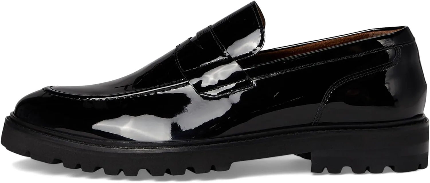 Мужские слипоны Stacy Adams Hazelton Penny Slip On College Shoes (лоферы), черный — фото 4