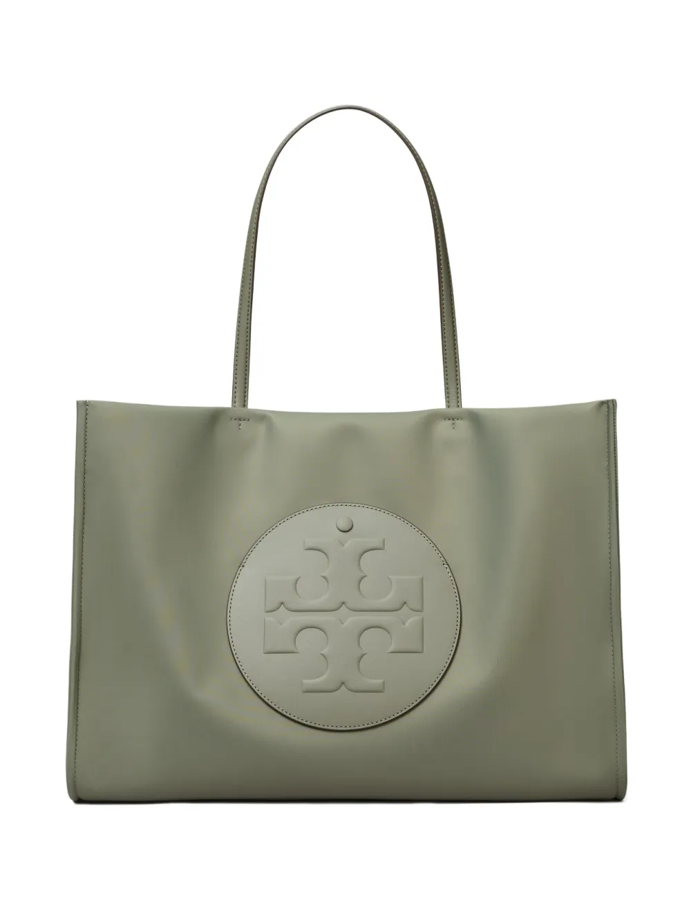 

Сумка-тоут Ella с нашивкой-логотипом Tory Burch, зеленый