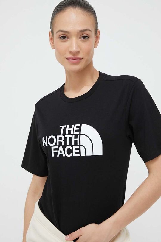 

Хлопковая футболка The North Face, черный