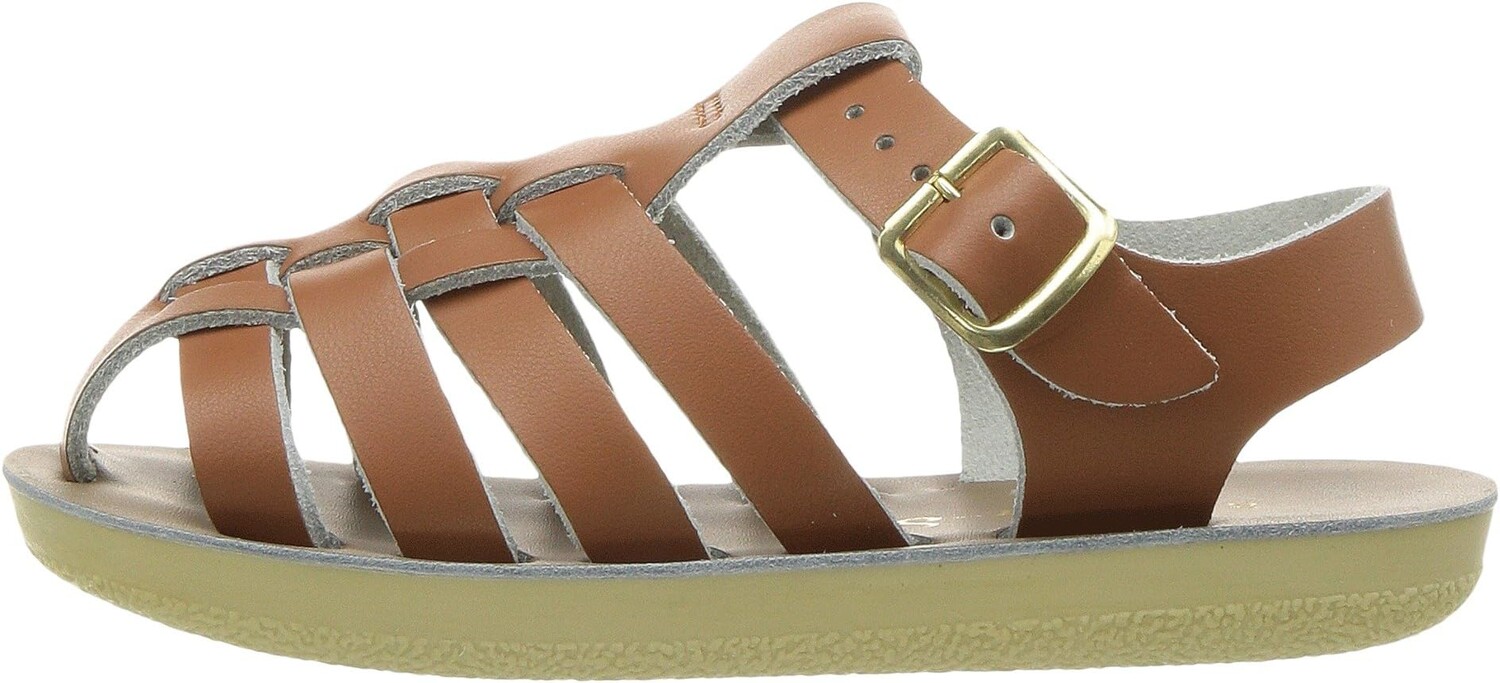 Сандалии на плоской подошве Sun-San - Sailors Salt Water Sandal by Hoy Shoes, цвет Tan — фото 4