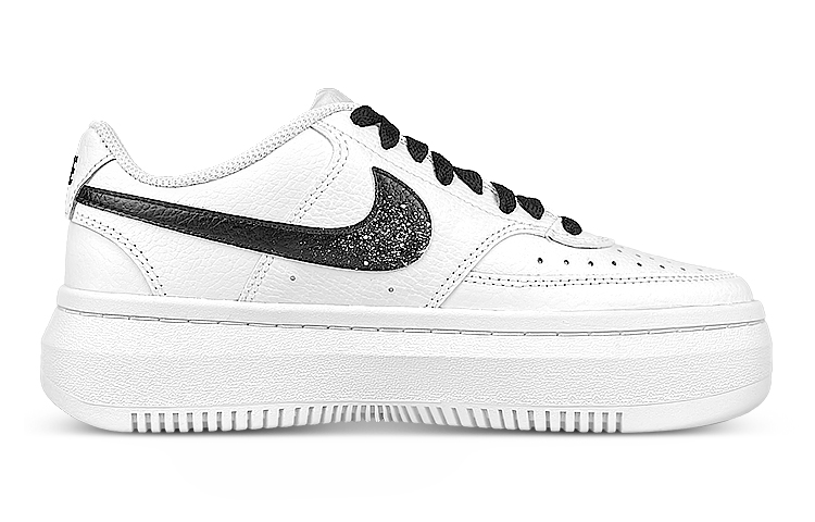 

Кроссовки Nike Court Vision 1 Skateboard Shoes Women's Low-Top White Black