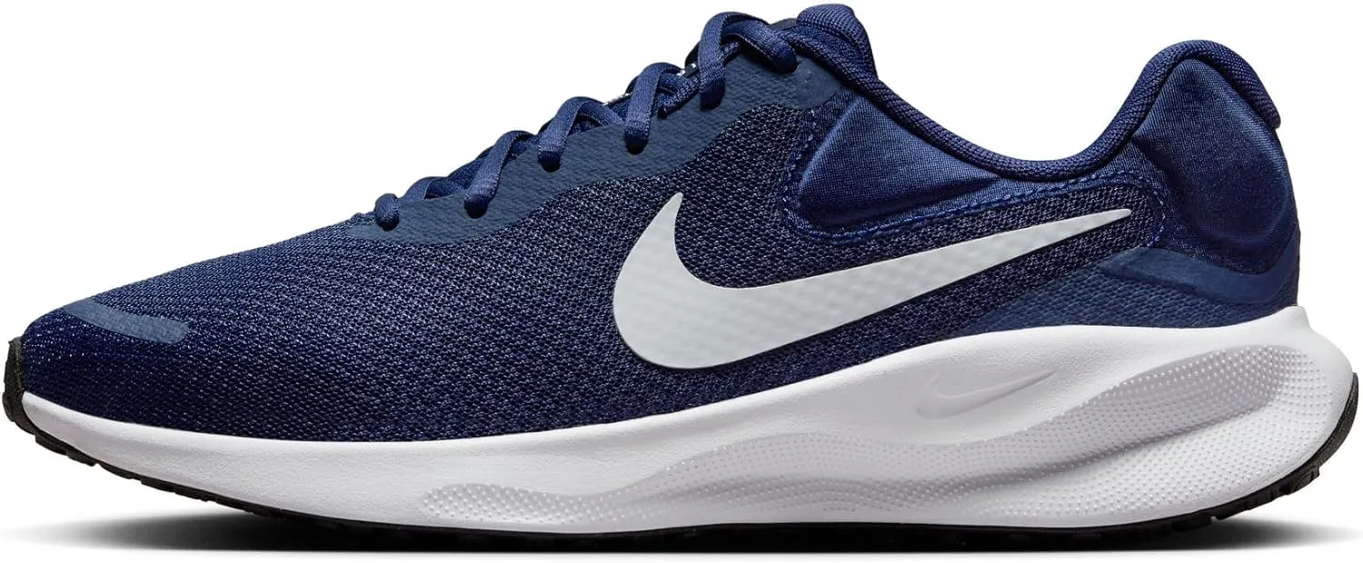 Мужские кроссовки Nike Revolution 7, черный/синий — фото 4