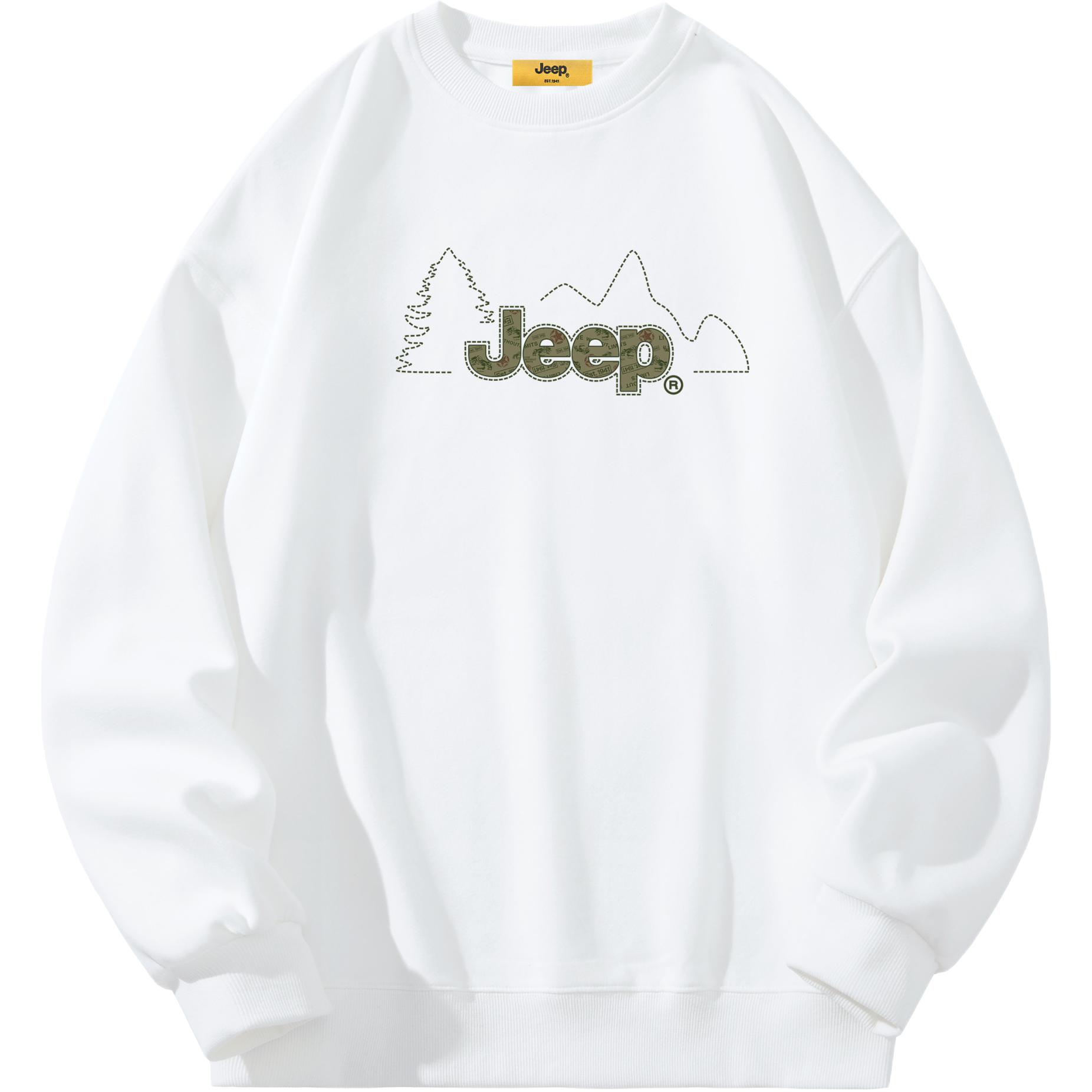 

Свитшот унисекс Jeep, Raw White
