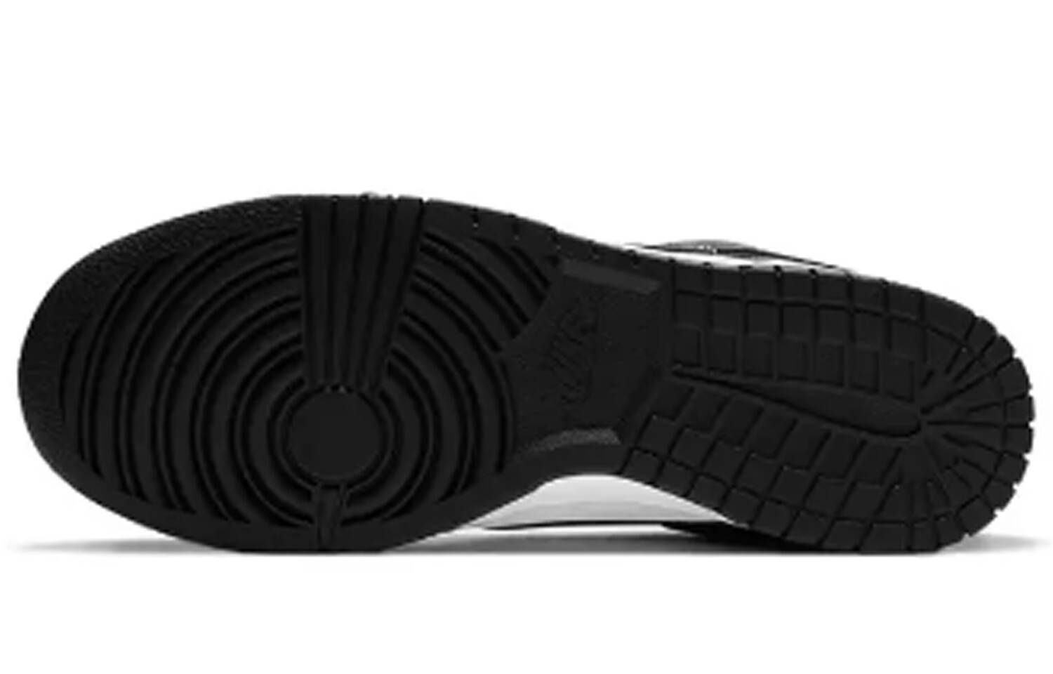 

Кроссовки Nike Dunk Skateboarding Shoes Unisex Low-top Black, белый