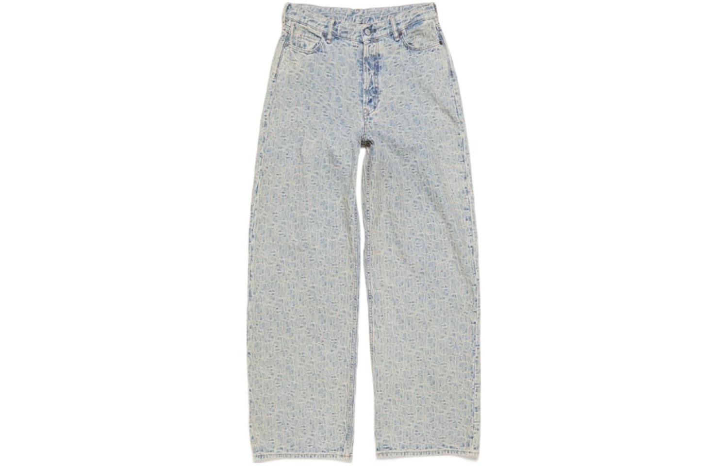 

Прямые брюки Acne Studios, синий