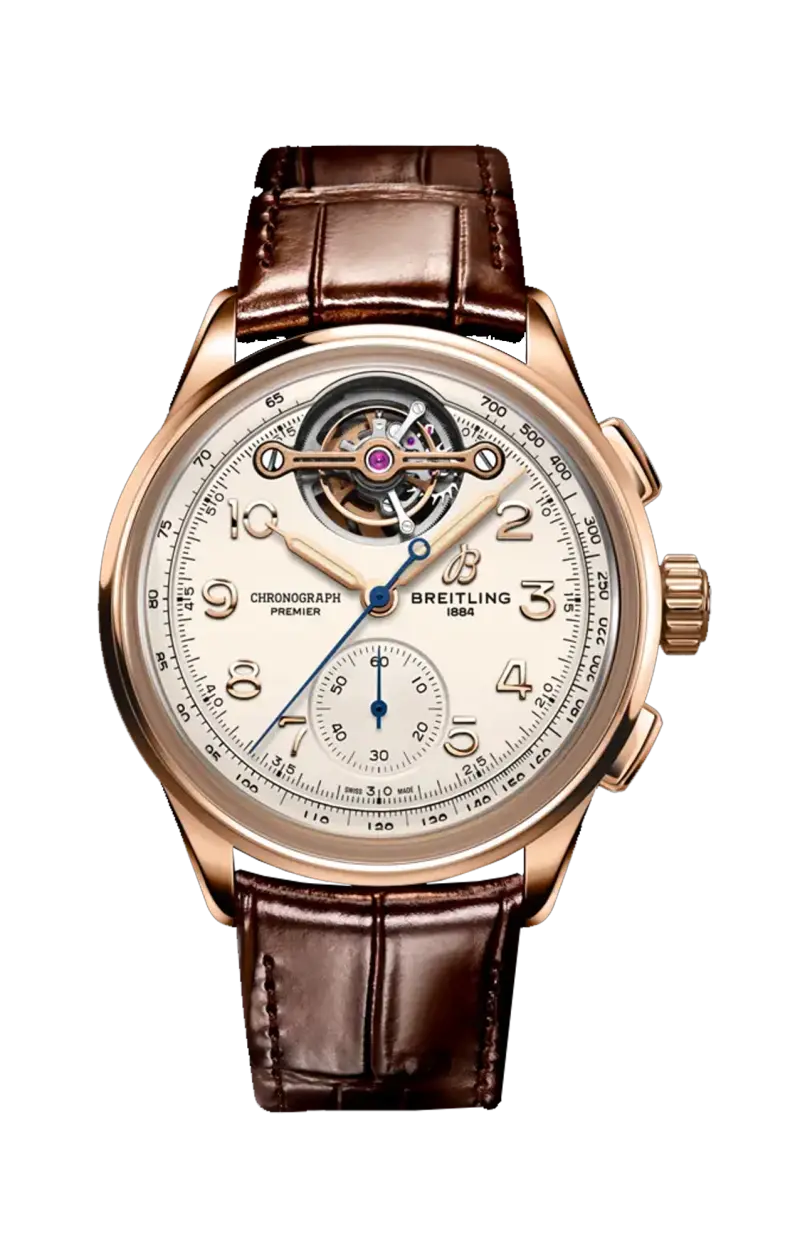 

Премьер b21 хронограф турбийон 42 леон брайтлинг - rb2120211g1p1 BREITLING