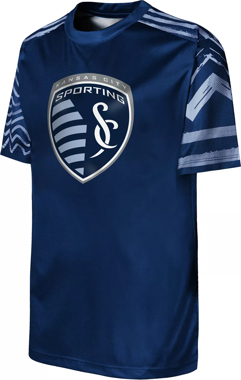 

Синяя футболка MLS Youth Sporting Kansas City Winning Tackle Outerstuff