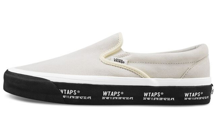 

Слипоны Vans Slip-On WTAPS White Black