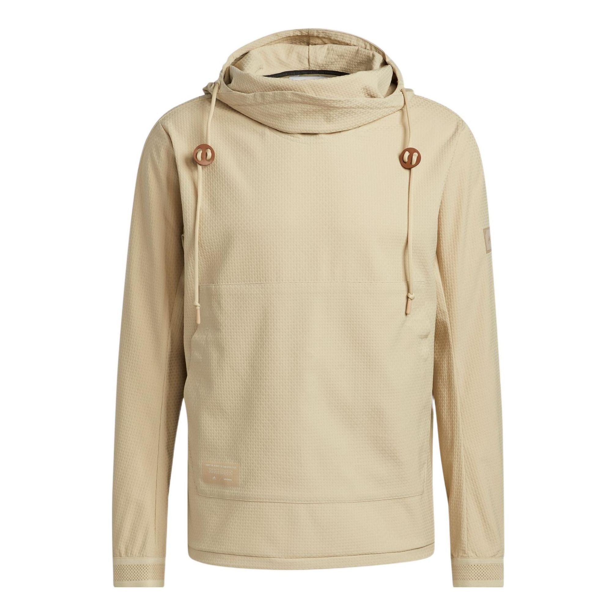 

Худи Men's adidas Solid Color Logo Long Sleeves Pullover HN0636, коричневый