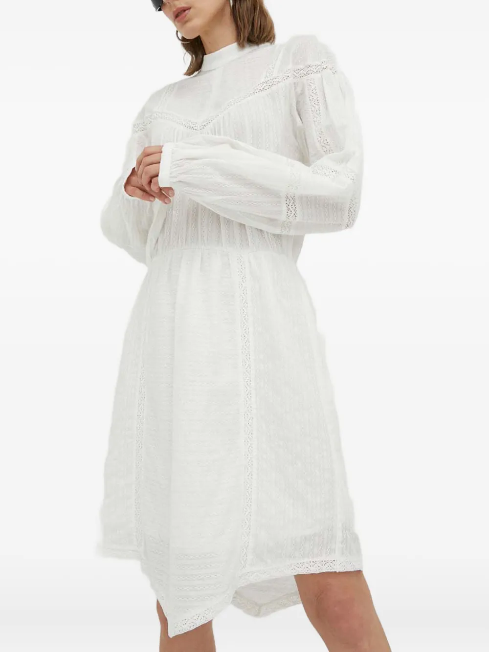 

Платье мини с кружевной отделкой Day Birger Et Mikkelsen, нейтральный