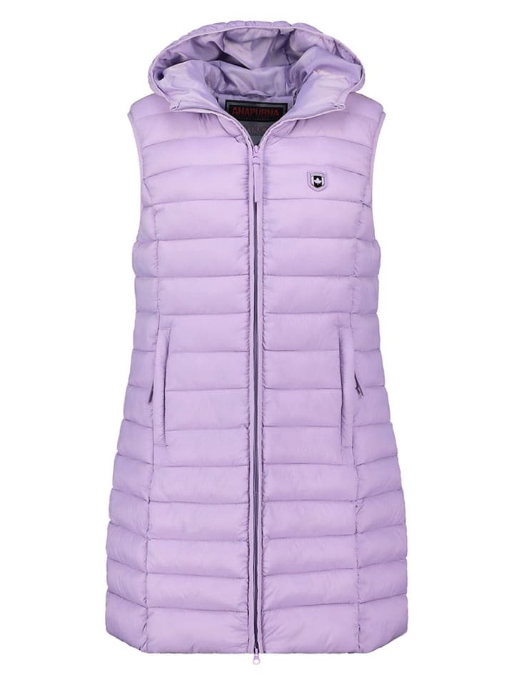 

ANAPURNA Стеганый жилет «Vakitalana Long» сиреневого цвета