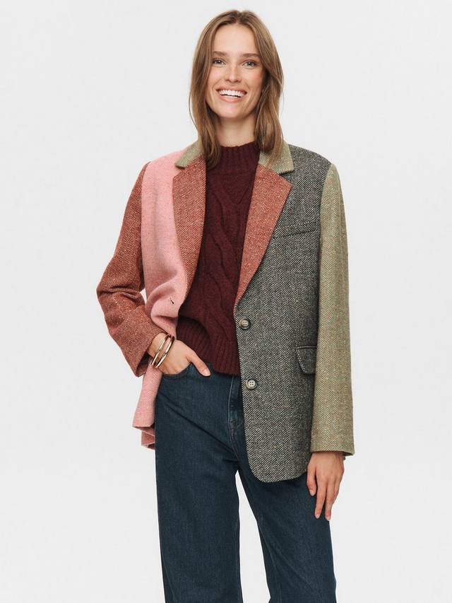 

Avey цветной блукер в рубчик «ёлочка» Numph, Multi