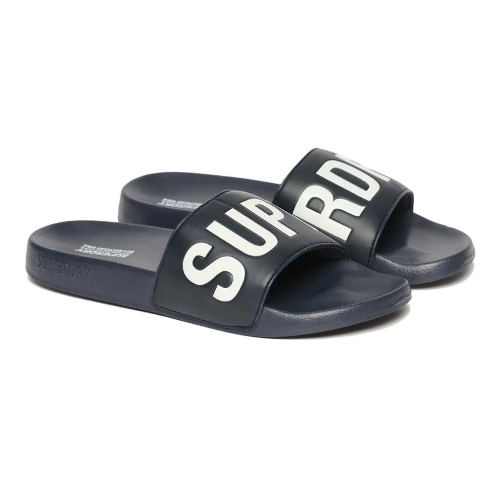 

Шлепанцы Superdry Core Vegan Pool, черный
