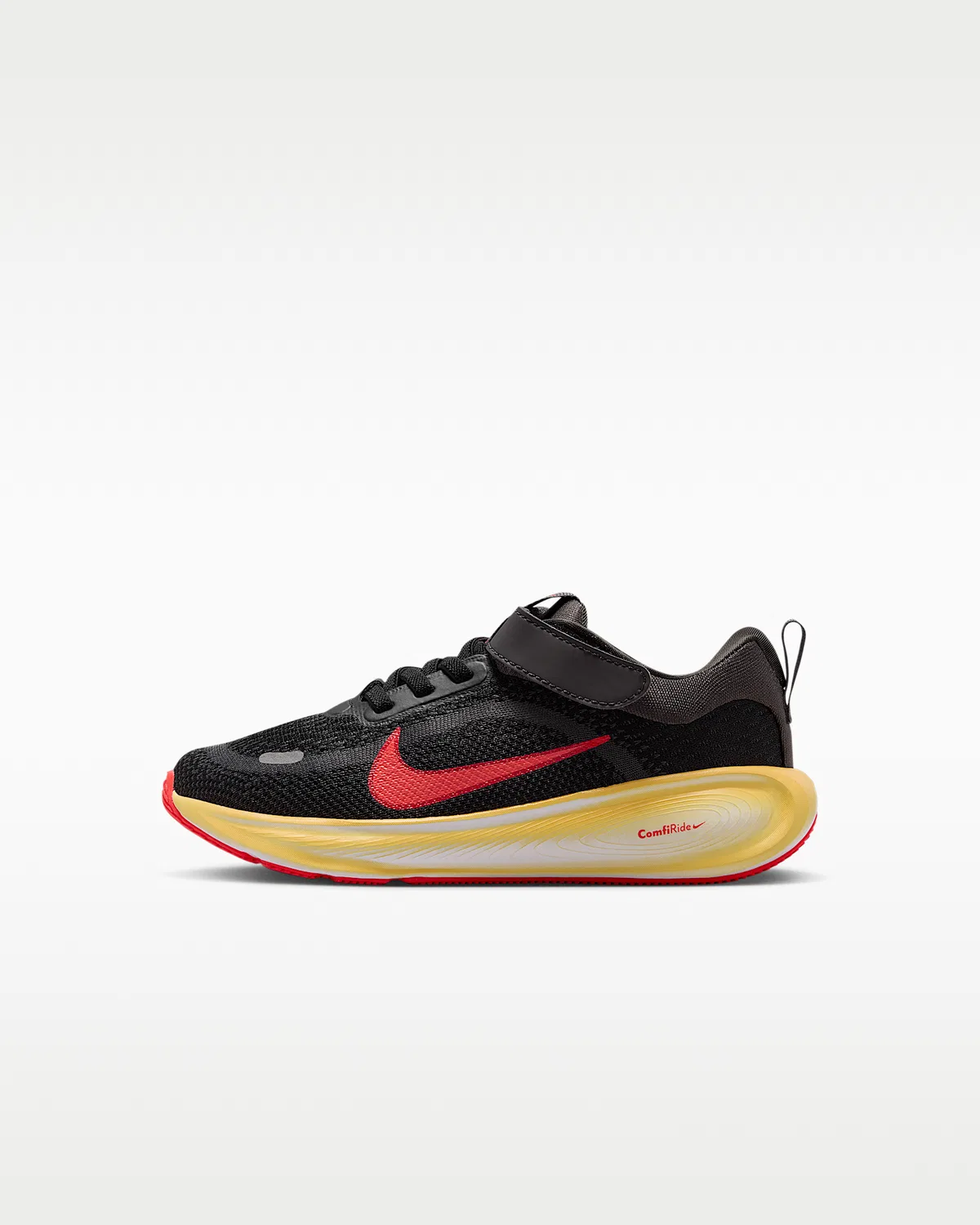 Детские кроссовки Nike Stellar Ride, Black/Medium Ash/Light Crimson/Bright Crimson