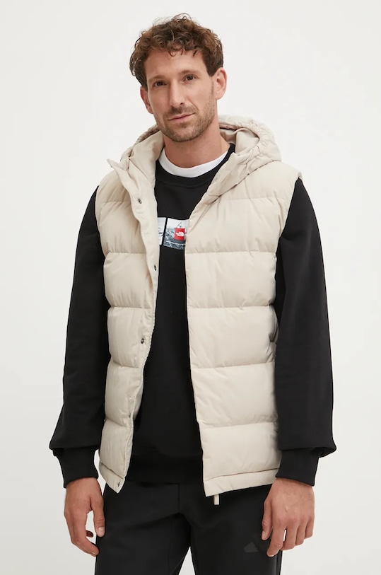 

Пуховый жилет Helionic Adidas, бежевый