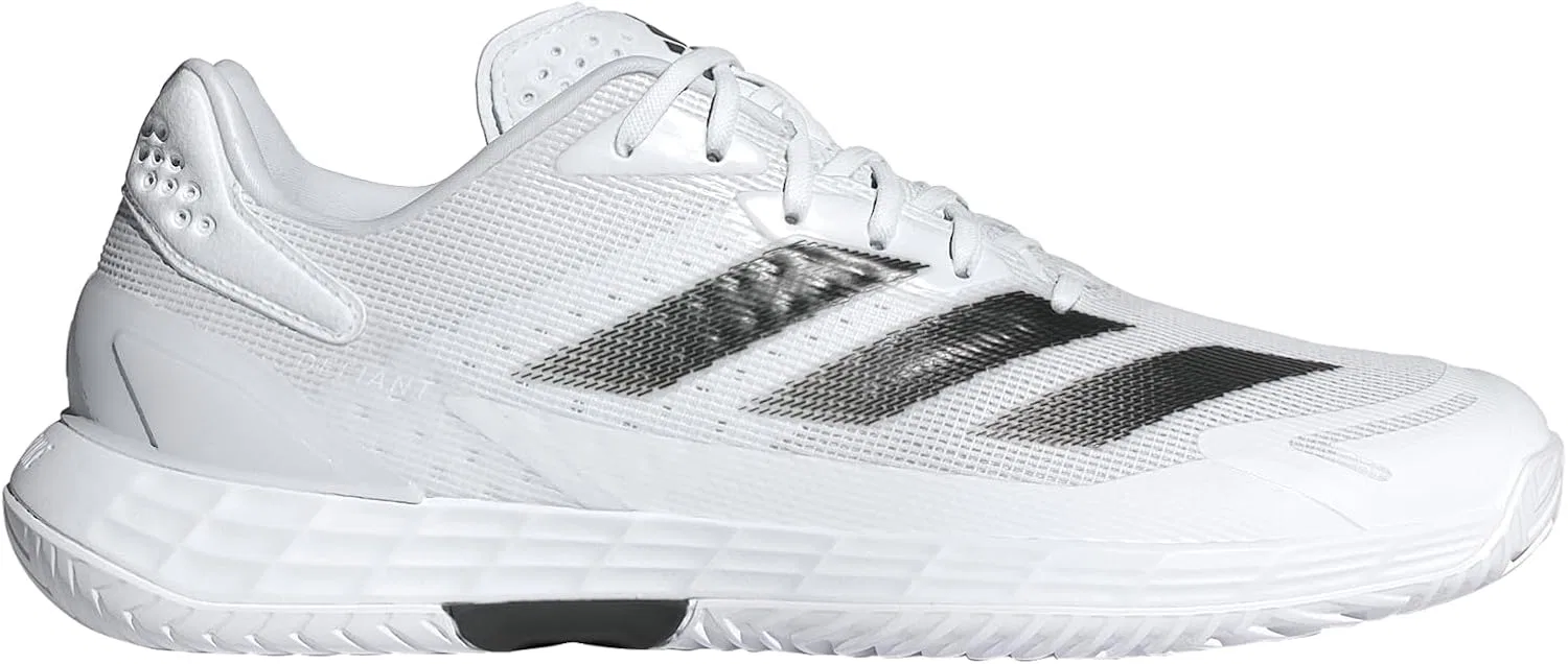 Кроссовки теннисные adidas Defiant Speed 2, White/Black/Grey — фото 2