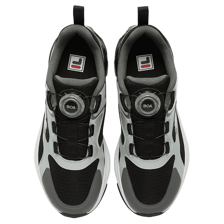 Детские кроссовки для бега FILA KIDS, черный/серый — фото 4