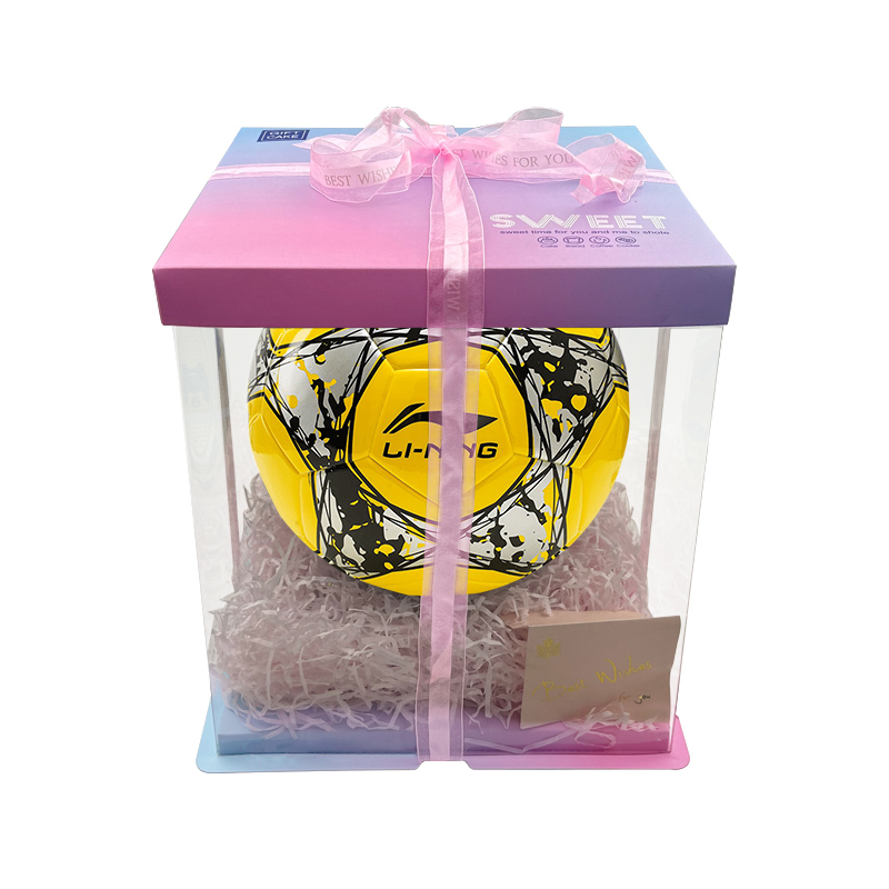 

LINING Размер 5 футбольный мяч TPU бесшовный термосварной унисекс ярко-желтый