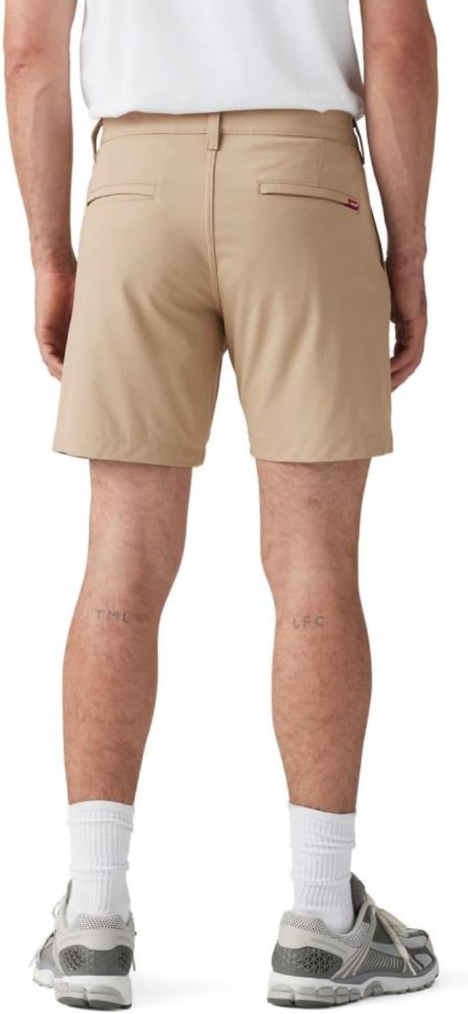 Мужские шорты Levi's Xx Chino Tech, Beach Taupe Warp Knit — фото 3