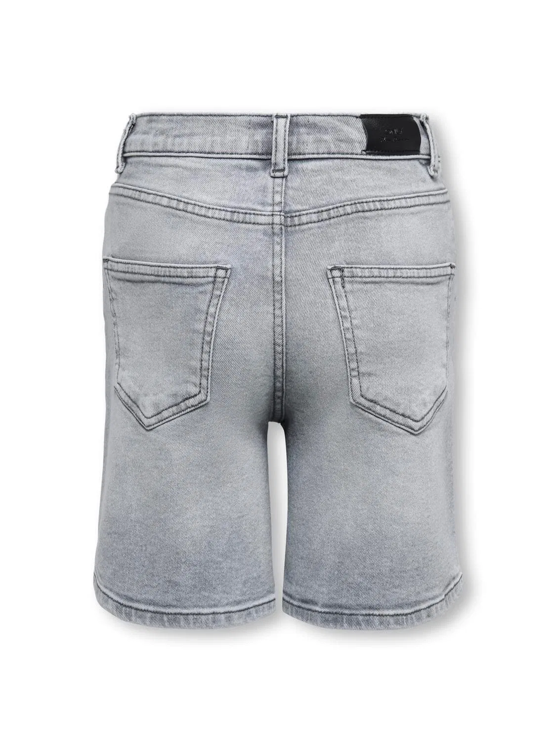 Шорты джинсовые с высокой талией KIDS ONLY, medium grey denim — фото 2