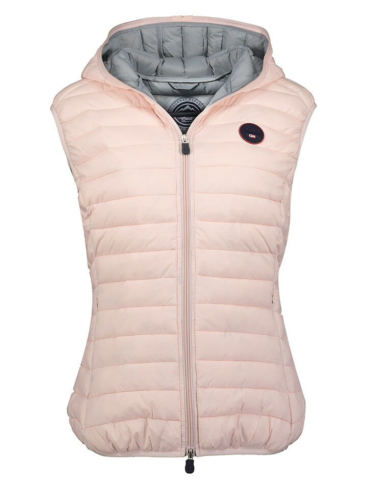 

Утепленный жилет Geographical Norway Vafne, розовый