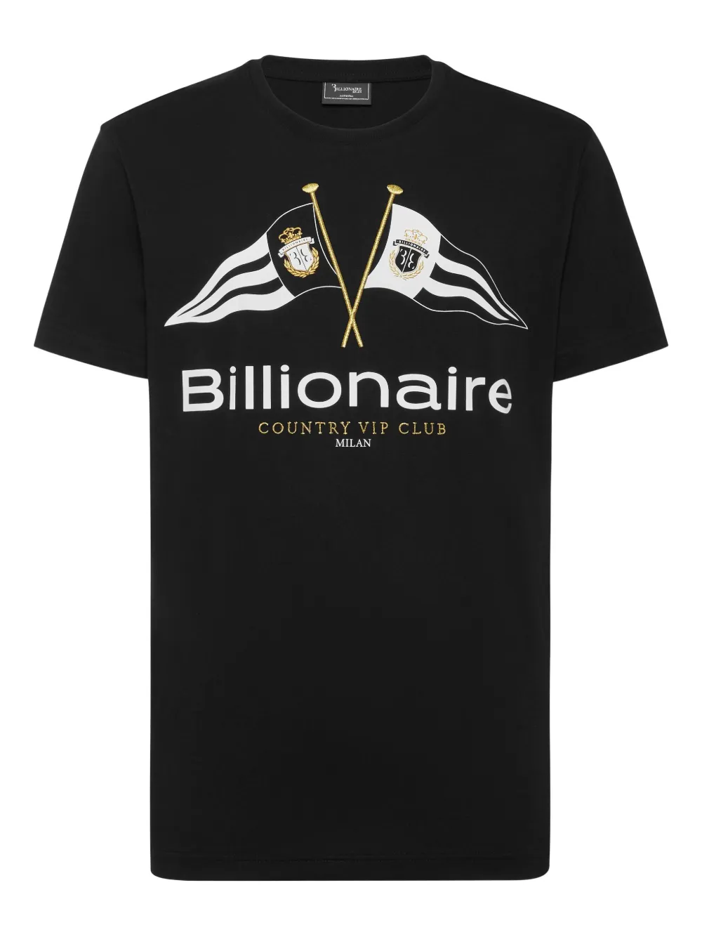 

Футболка Flags с круглым вырезом Billionaire, черный