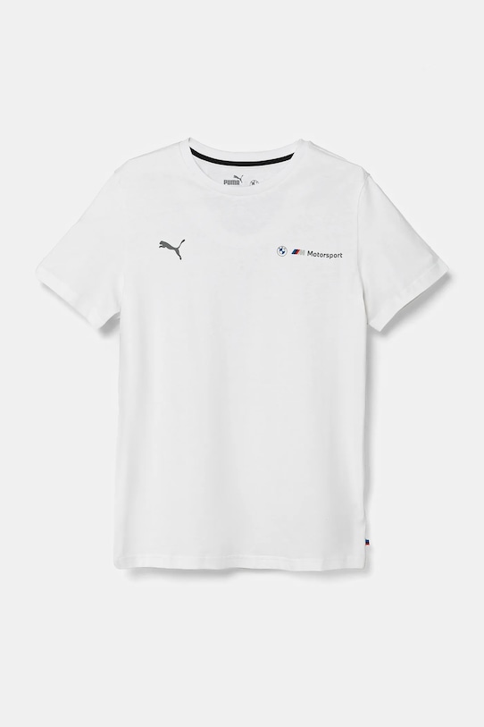 

Детская хлопковая футболка BMW MMS ESS LOGO TEE 0 Puma, белый