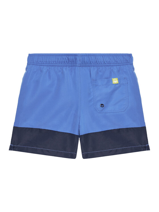 Пляжные шорты regular fit 5JD00X00S United Colors Of Benetton, синий — фото 2