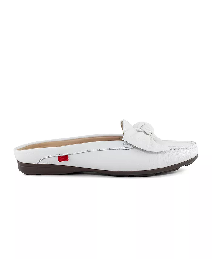 Женские мюли Diane St Slip On Comfort Bow Marc Joseph New York, белый — фото 2