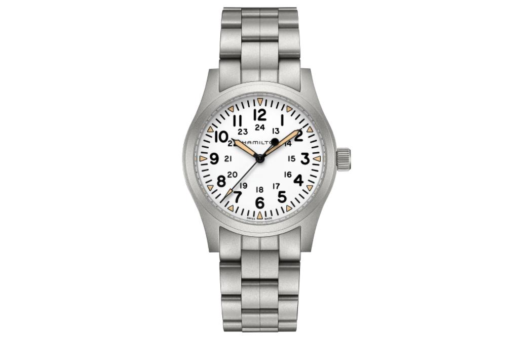 

Hamilton Часы Men's Watch, White Dial