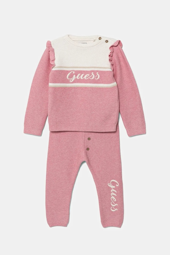 

Комплект детского хлопка Guess, розовый