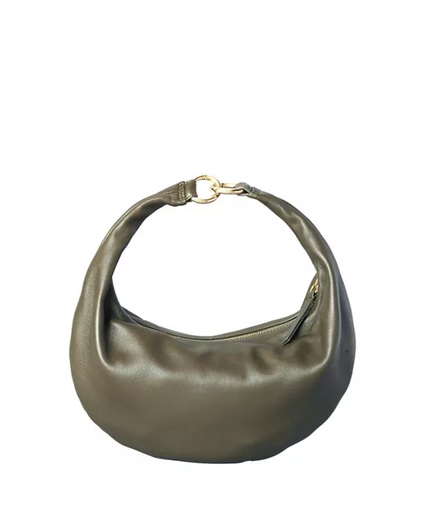 

Маленькая трансформируемая сумка-хобо в форме полумесяца 3-в-1 Hyer Goods, зеленый