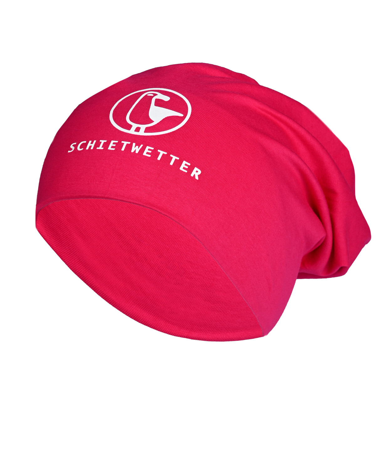 

Кепка SCHIETWETTER Beanie mit Print Möwe, цвет dark pink/white