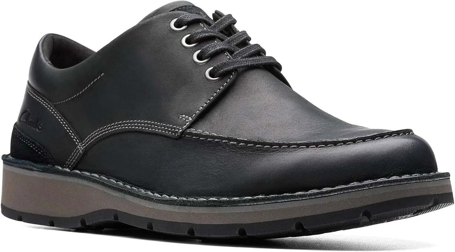 Мужские туфли Clarks Gravelle Low, черный — фото 3