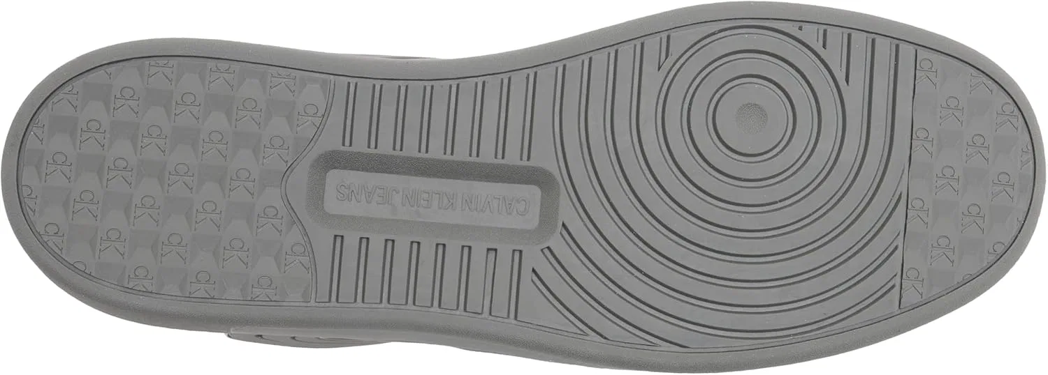 Кроссовки Calvin Klein Herren Cupsole Basket Hybrid Schuhe, Grey Charcoal Grey — фото 2