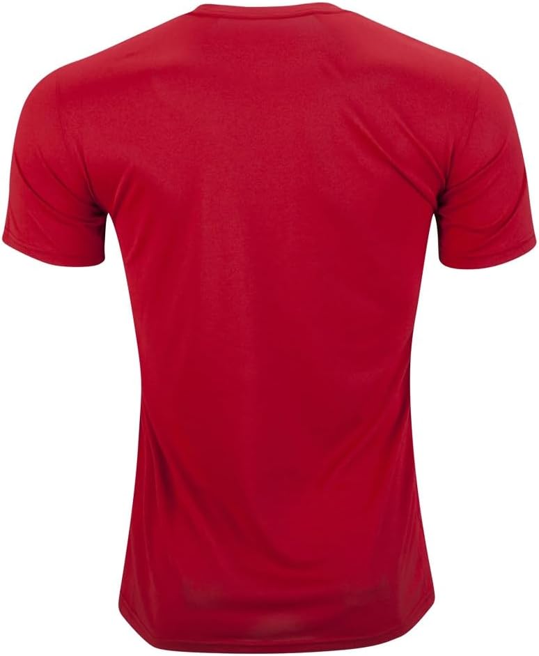 Мужская тренировочная футболка Nike, Red-657 — фото 2